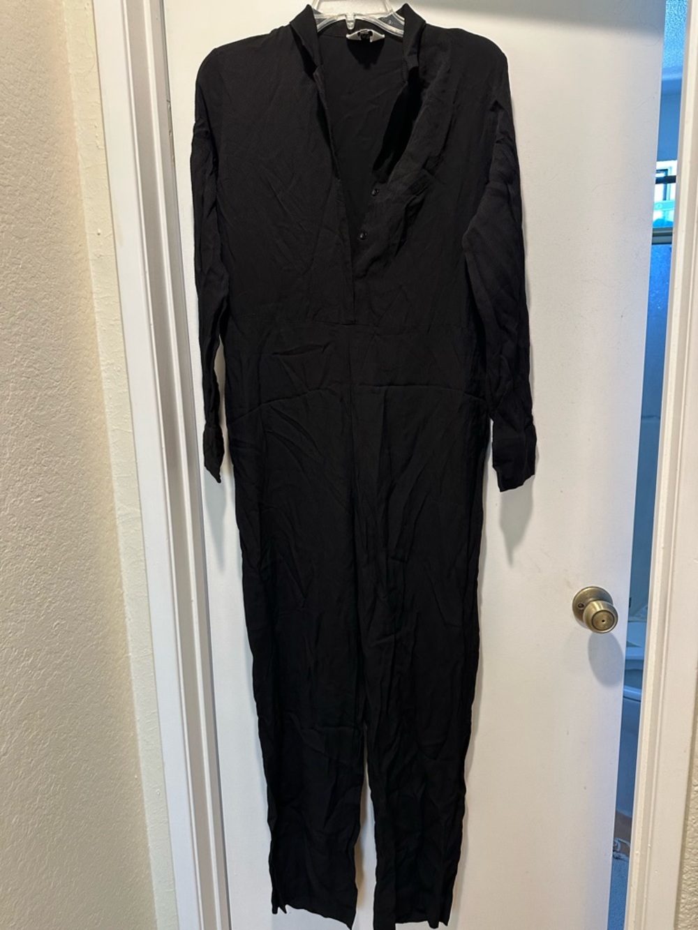Anthropologie Second Female Black Jumpsuit size Medium